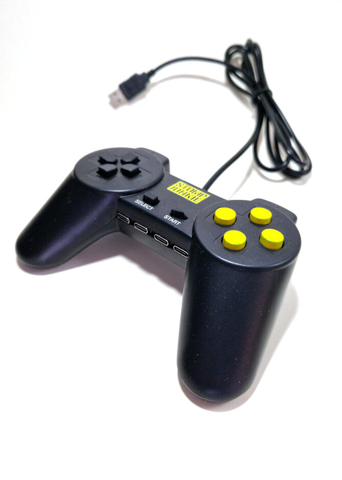 Fully functional gamepad.